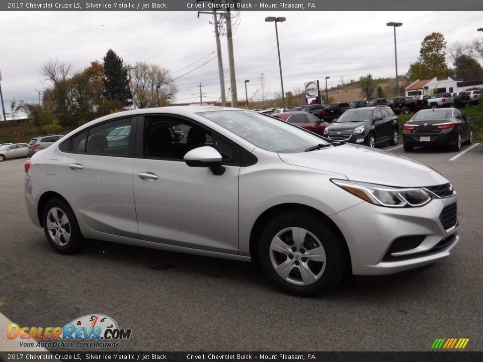 2017 Chevrolet Cruze LS Silver Ice Metallic / Jet Black Photo #5