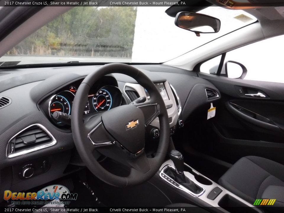 2017 Chevrolet Cruze LS Silver Ice Metallic / Jet Black Photo #9