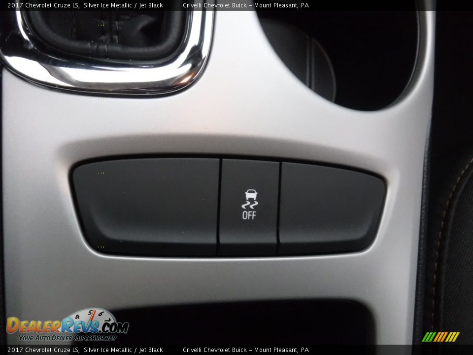 2017 Chevrolet Cruze LS Silver Ice Metallic / Jet Black Photo #12