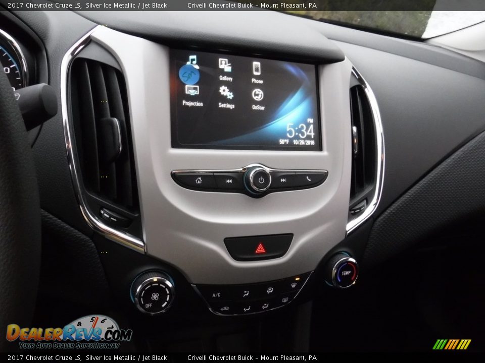 2017 Chevrolet Cruze LS Silver Ice Metallic / Jet Black Photo #13