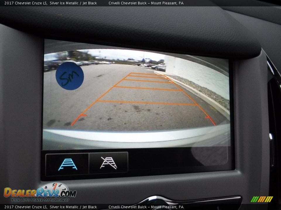 2017 Chevrolet Cruze LS Silver Ice Metallic / Jet Black Photo #14