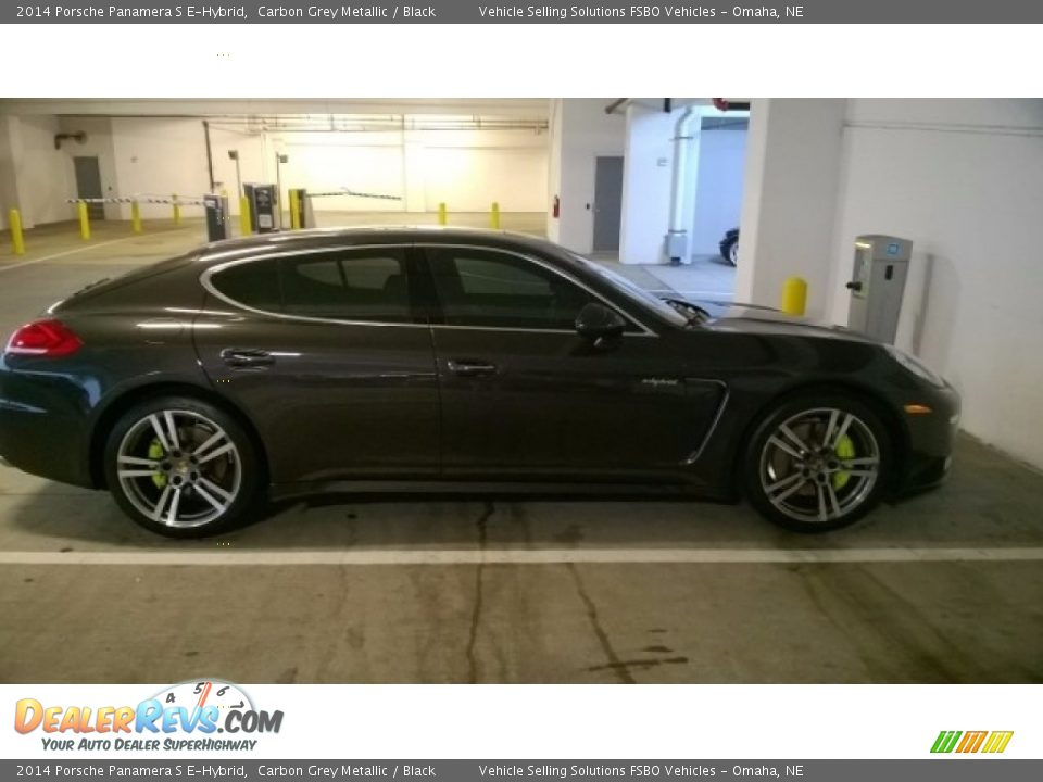 2014 Porsche Panamera S E-Hybrid Carbon Grey Metallic / Black Photo #3