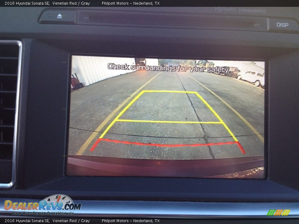 2016 Hyundai Sonata SE Venetian Red / Gray Photo #10
