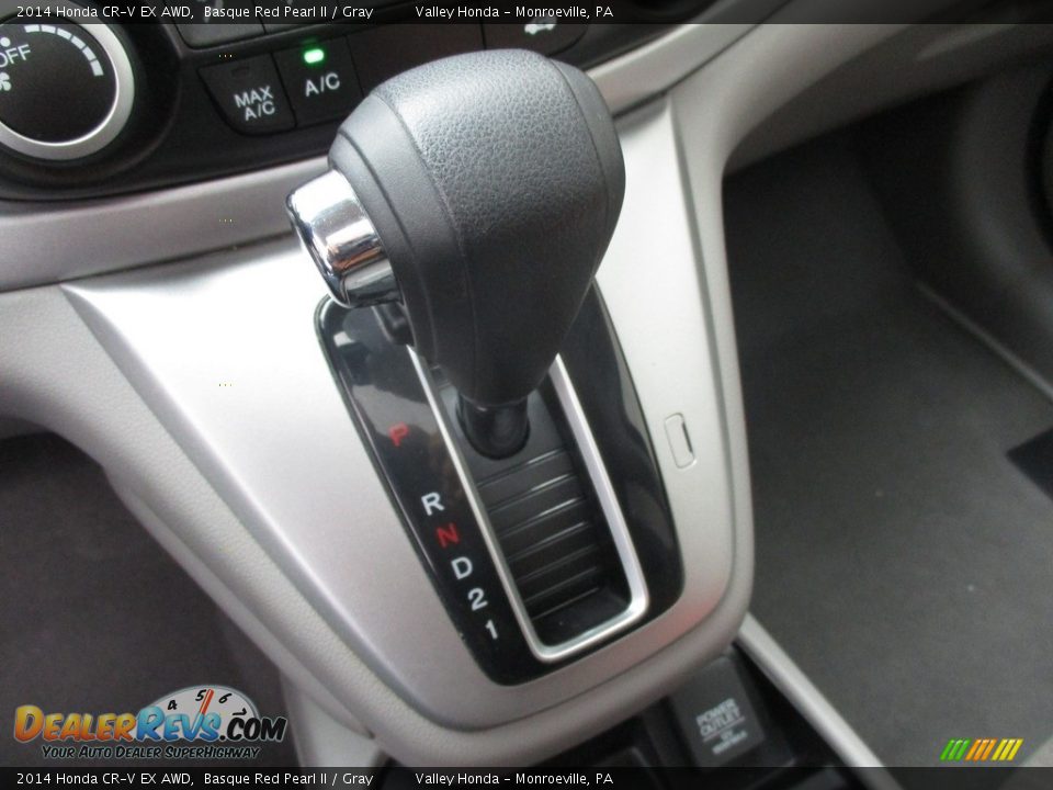 2014 Honda CR-V EX AWD Basque Red Pearl II / Gray Photo #13