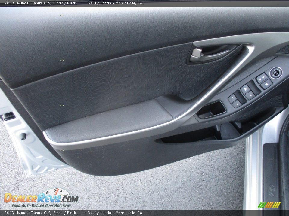 2013 Hyundai Elantra GLS Silver / Black Photo #10