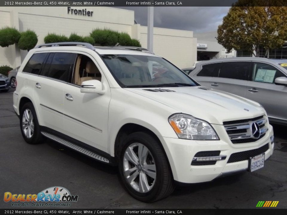 2012 Mercedes-Benz GL 450 4Matic Arctic White / Cashmere Photo #1