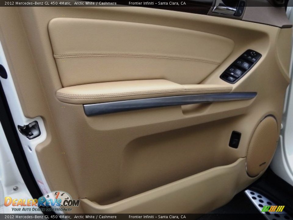 2012 Mercedes-Benz GL 450 4Matic Arctic White / Cashmere Photo #11