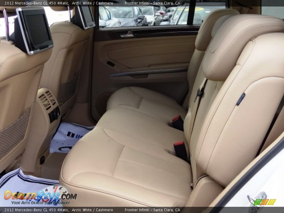 2012 Mercedes-Benz GL 450 4Matic Arctic White / Cashmere Photo #12