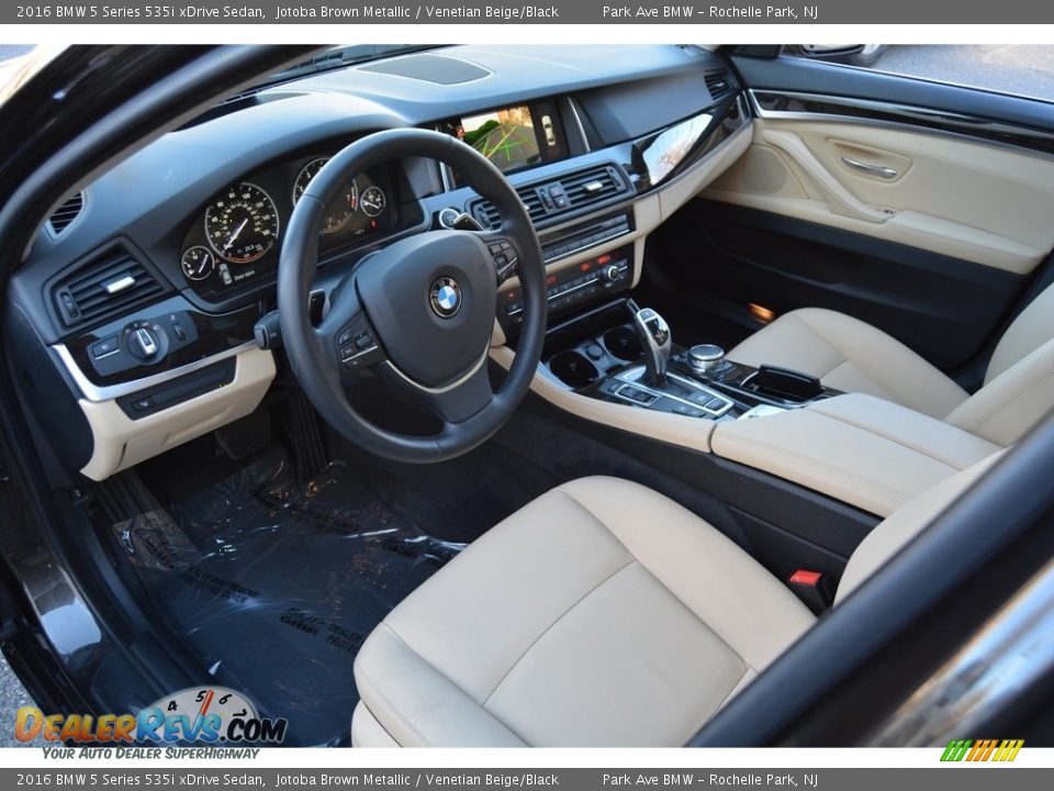 2016 BMW 5 Series 535i xDrive Sedan Jotoba Brown Metallic / Venetian Beige/Black Photo #10