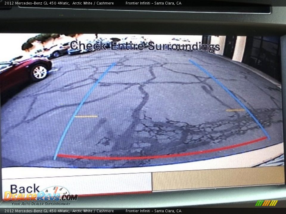 2012 Mercedes-Benz GL 450 4Matic Arctic White / Cashmere Photo #13