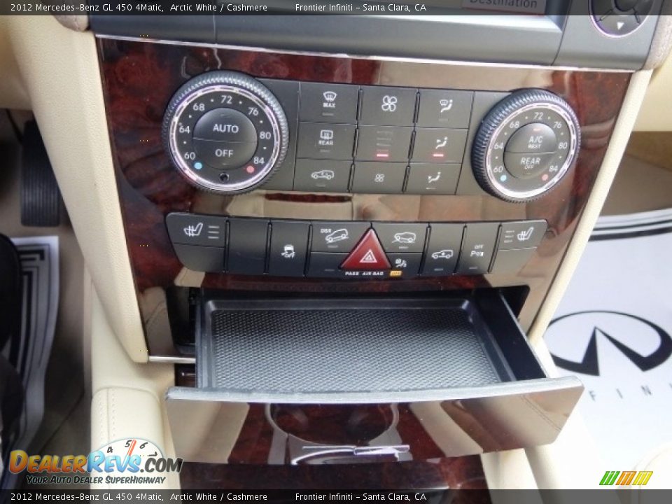 2012 Mercedes-Benz GL 450 4Matic Arctic White / Cashmere Photo #16