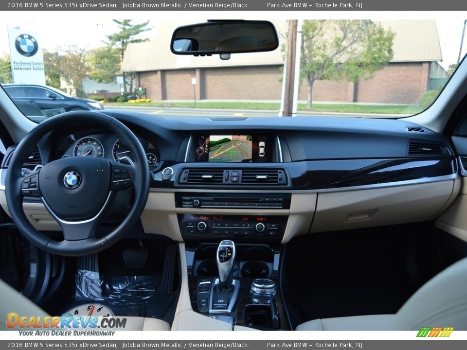 2016 BMW 5 Series 535i xDrive Sedan Jotoba Brown Metallic / Venetian Beige/Black Photo #14