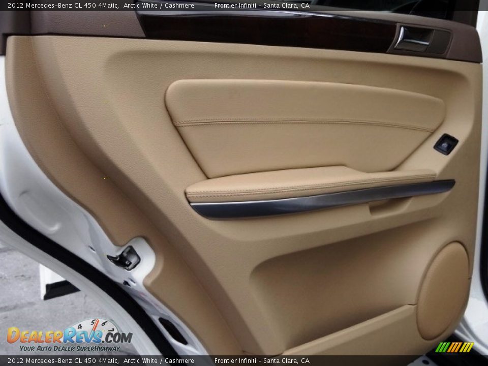 2012 Mercedes-Benz GL 450 4Matic Arctic White / Cashmere Photo #19