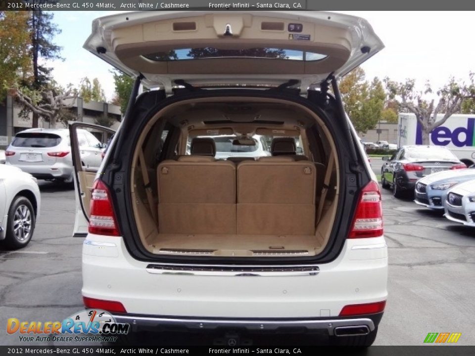 2012 Mercedes-Benz GL 450 4Matic Arctic White / Cashmere Photo #20
