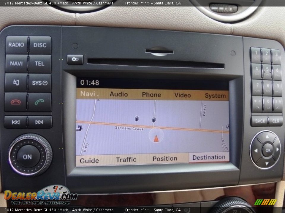 2012 Mercedes-Benz GL 450 4Matic Arctic White / Cashmere Photo #21