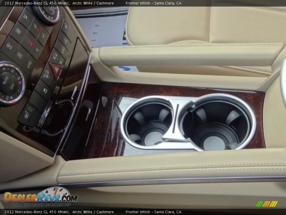 2012 Mercedes-Benz GL 450 4Matic Arctic White / Cashmere Photo #22