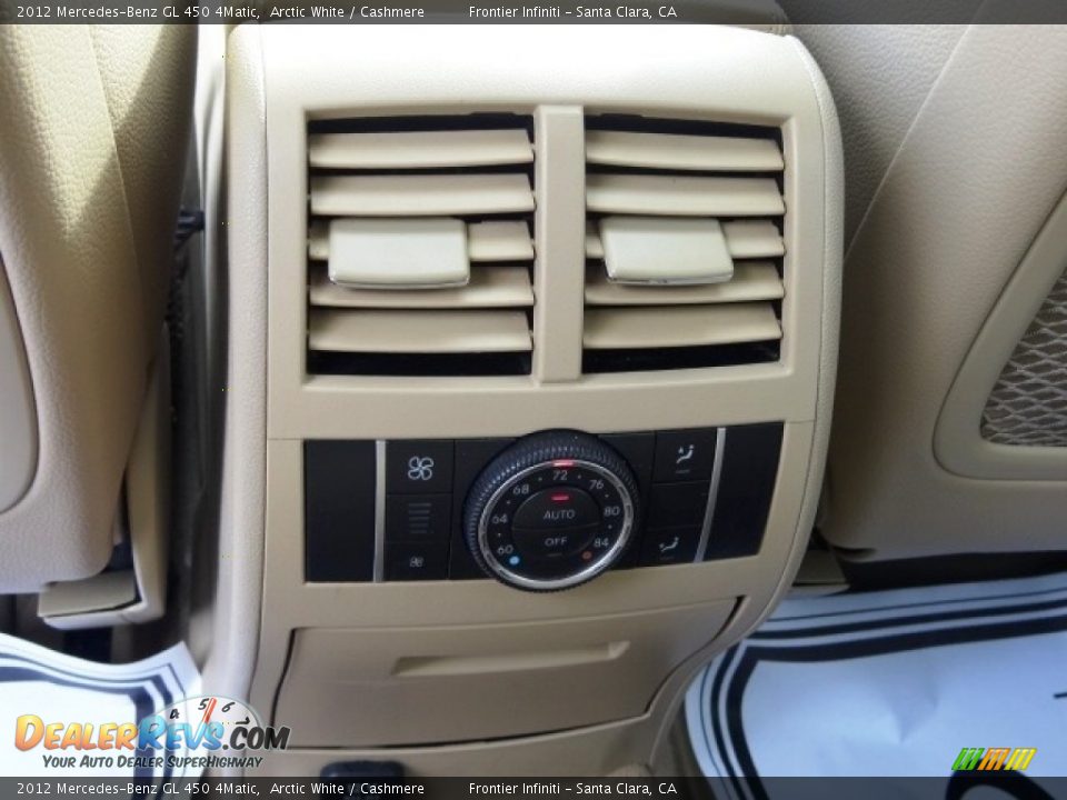 2012 Mercedes-Benz GL 450 4Matic Arctic White / Cashmere Photo #23