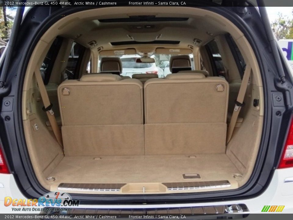 2012 Mercedes-Benz GL 450 4Matic Arctic White / Cashmere Photo #24