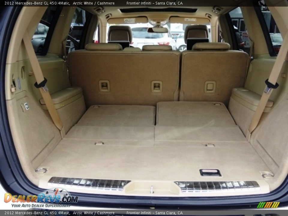 2012 Mercedes-Benz GL 450 4Matic Arctic White / Cashmere Photo #25