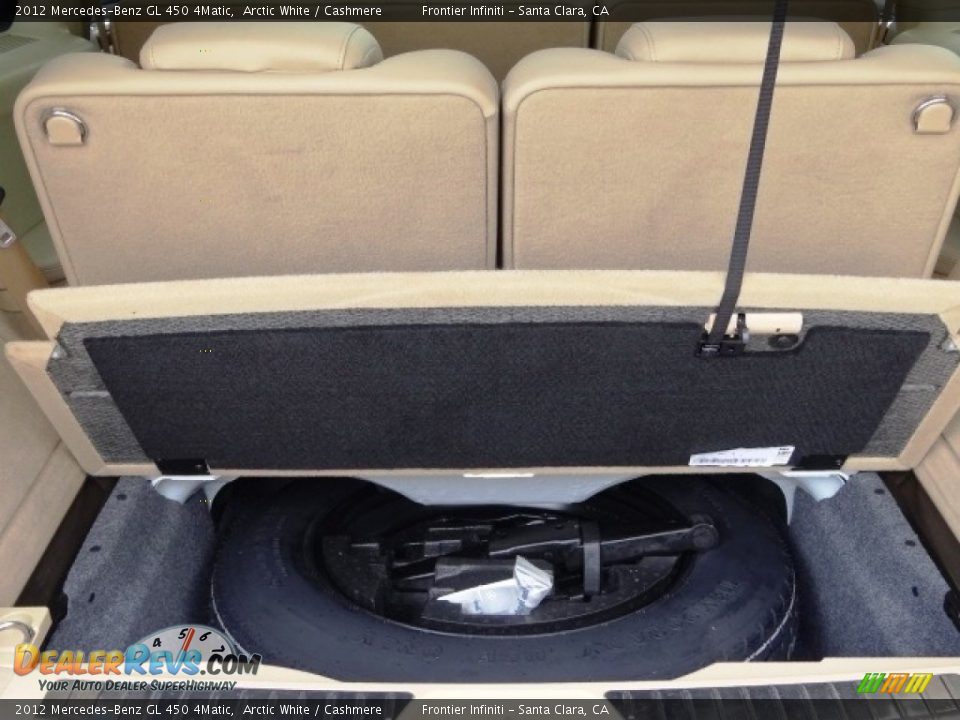 2012 Mercedes-Benz GL 450 4Matic Arctic White / Cashmere Photo #29