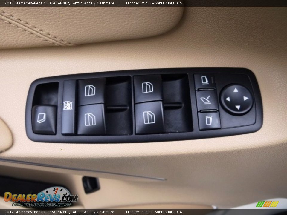 2012 Mercedes-Benz GL 450 4Matic Arctic White / Cashmere Photo #32