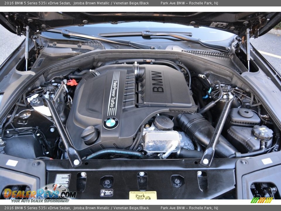 2016 BMW 5 Series 535i xDrive Sedan Jotoba Brown Metallic / Venetian Beige/Black Photo #29
