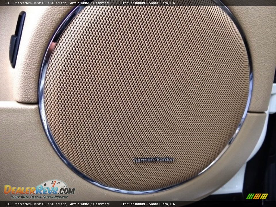 2012 Mercedes-Benz GL 450 4Matic Arctic White / Cashmere Photo #34