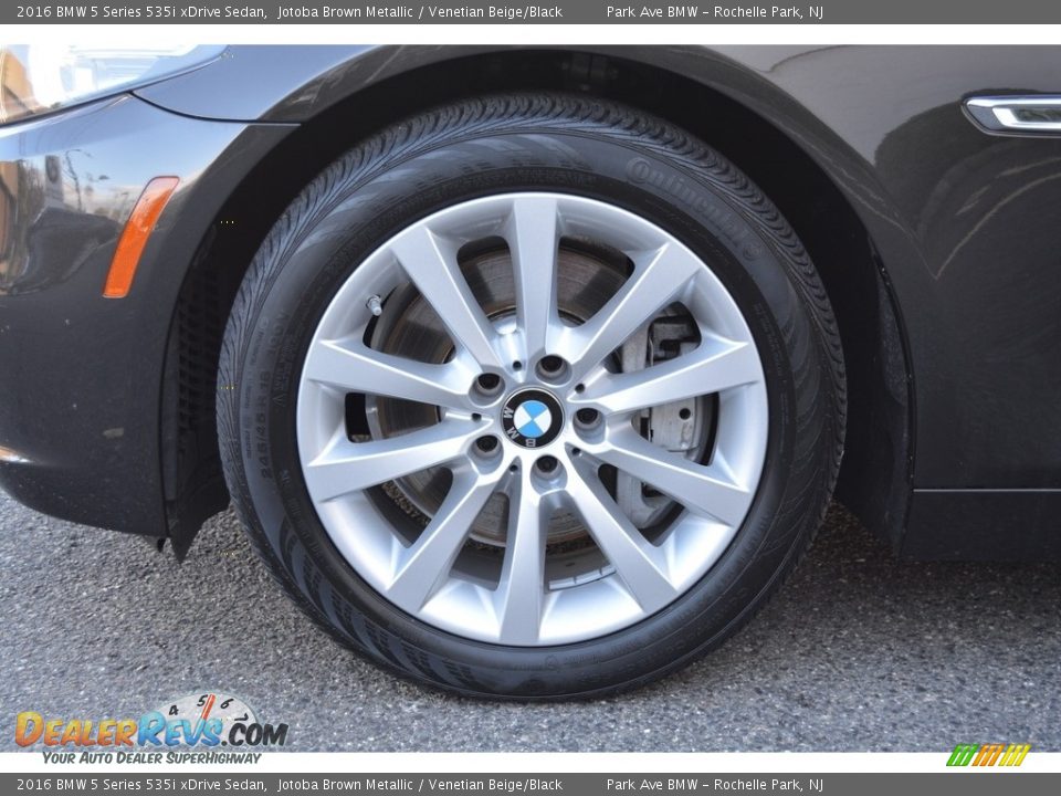 2016 BMW 5 Series 535i xDrive Sedan Jotoba Brown Metallic / Venetian Beige/Black Photo #31