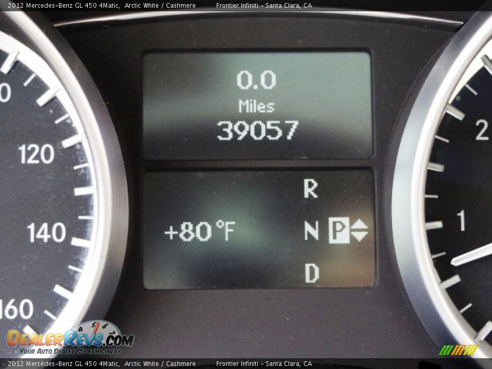2012 Mercedes-Benz GL 450 4Matic Arctic White / Cashmere Photo #36