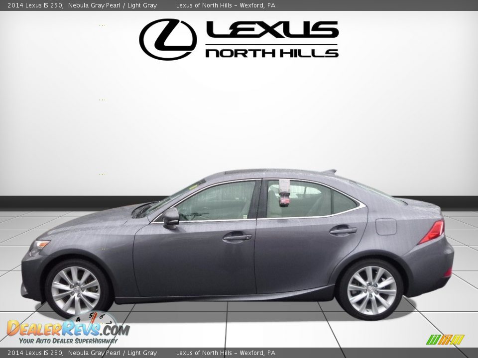 2014 Lexus IS 250 Nebula Gray Pearl / Light Gray Photo #3