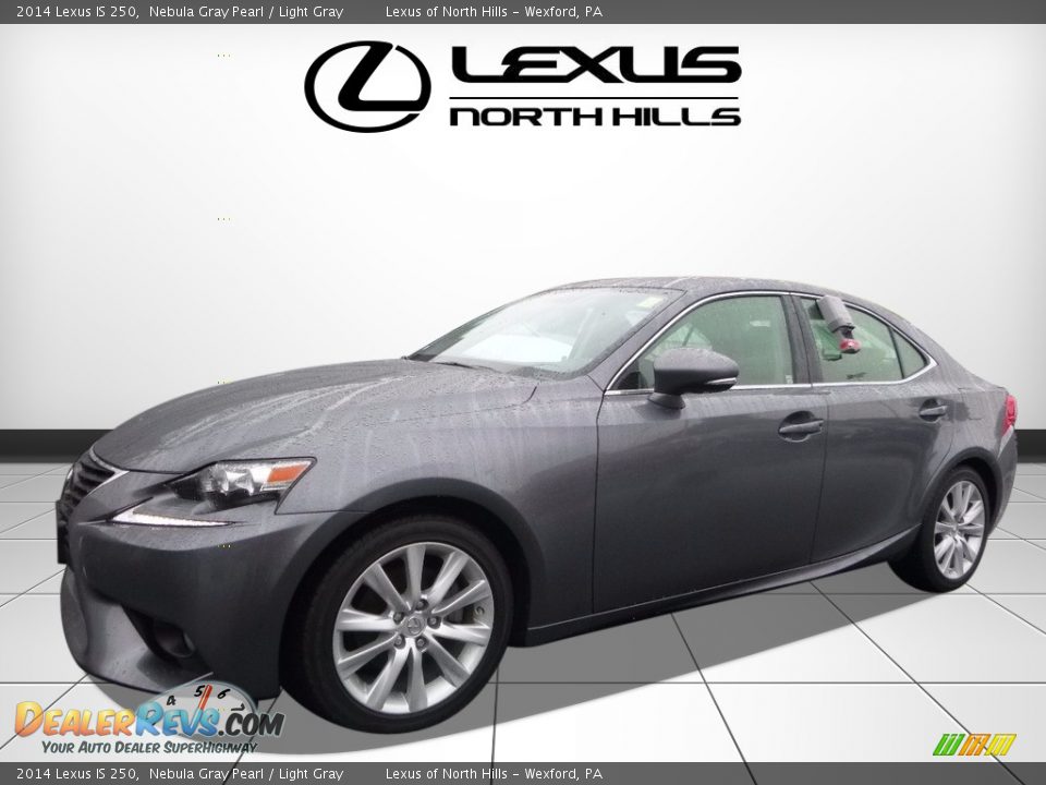 2014 Lexus IS 250 Nebula Gray Pearl / Light Gray Photo #4