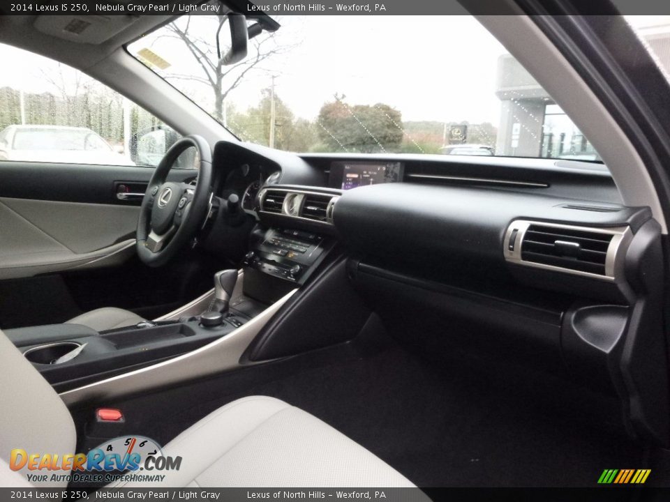 2014 Lexus IS 250 Nebula Gray Pearl / Light Gray Photo #6