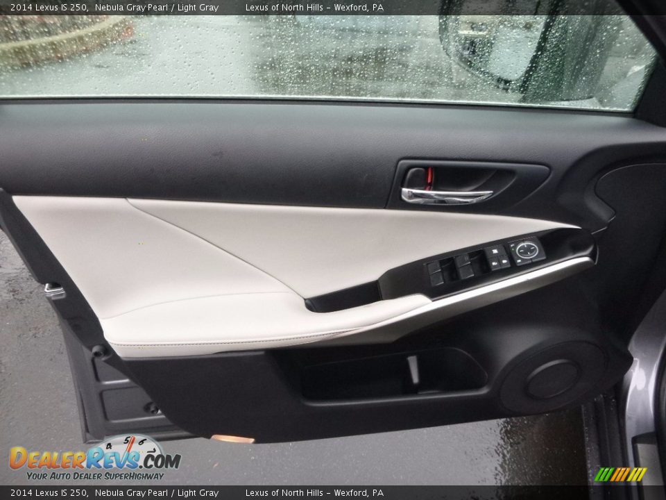 2014 Lexus IS 250 Nebula Gray Pearl / Light Gray Photo #10