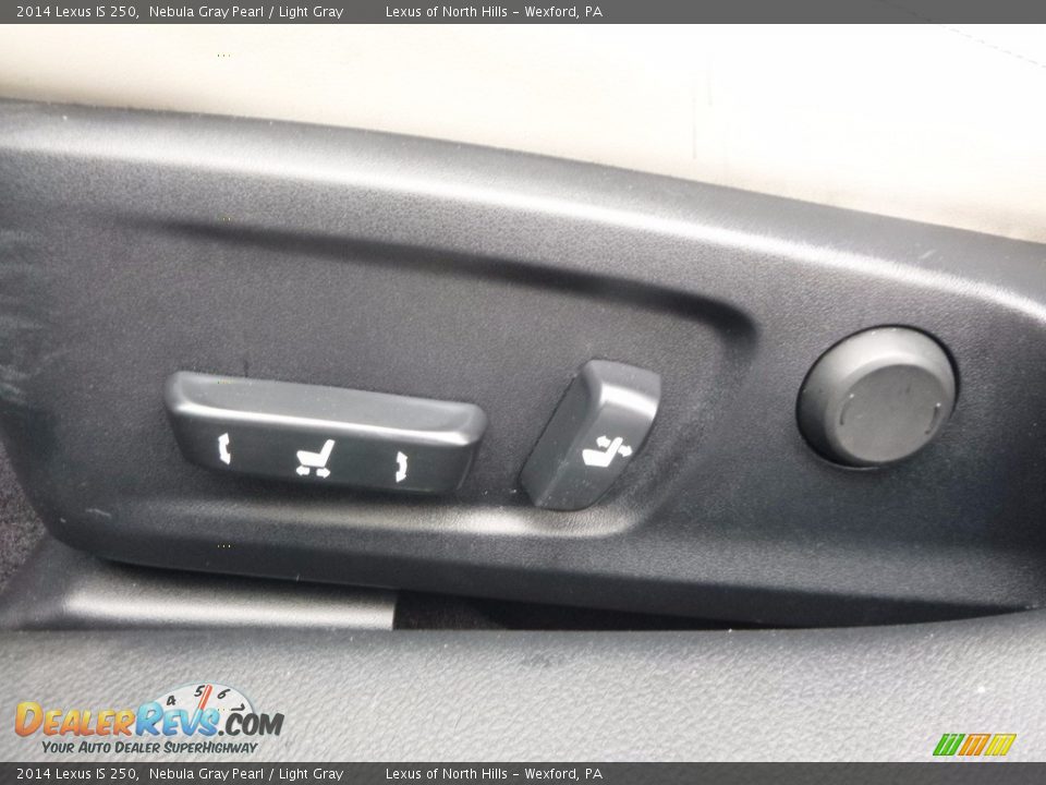 2014 Lexus IS 250 Nebula Gray Pearl / Light Gray Photo #12