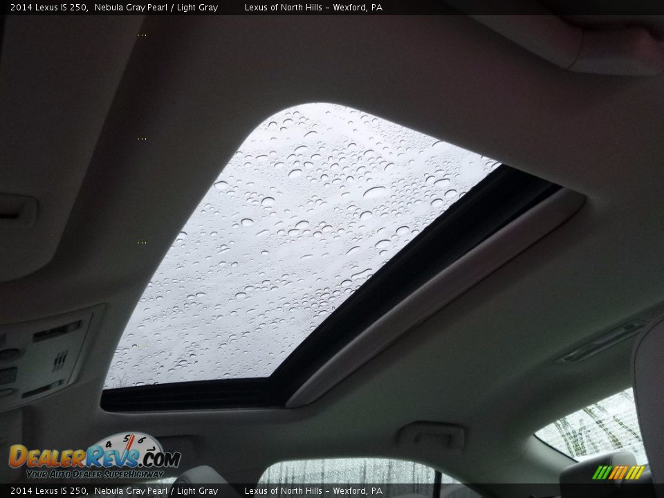 2014 Lexus IS 250 Nebula Gray Pearl / Light Gray Photo #13