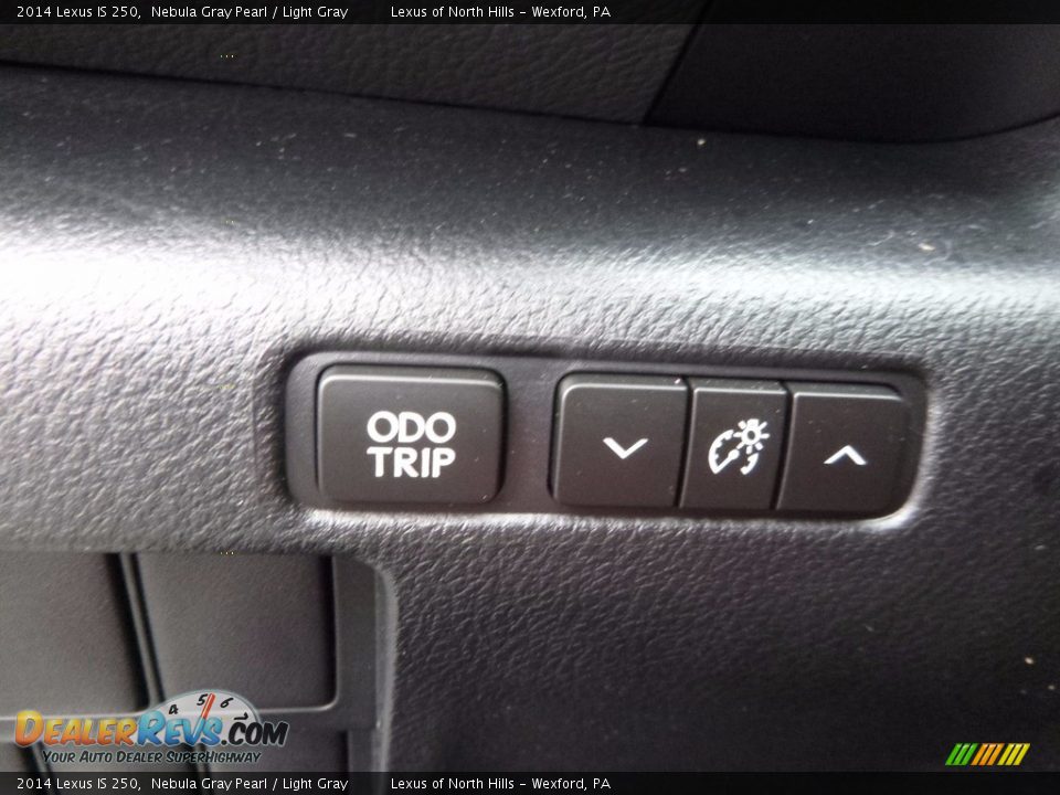 2014 Lexus IS 250 Nebula Gray Pearl / Light Gray Photo #14