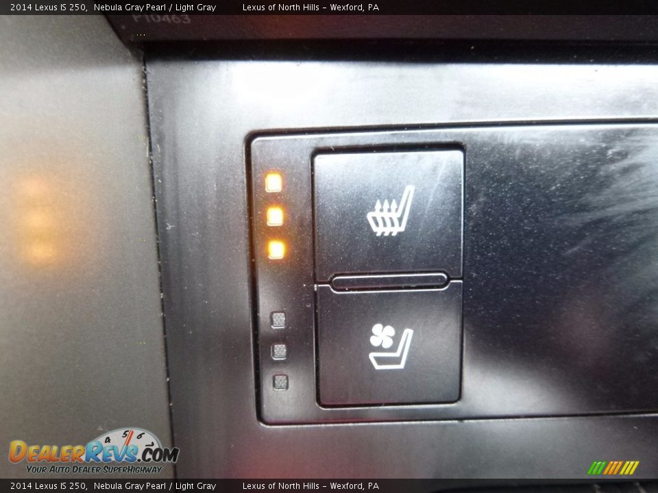 2014 Lexus IS 250 Nebula Gray Pearl / Light Gray Photo #18