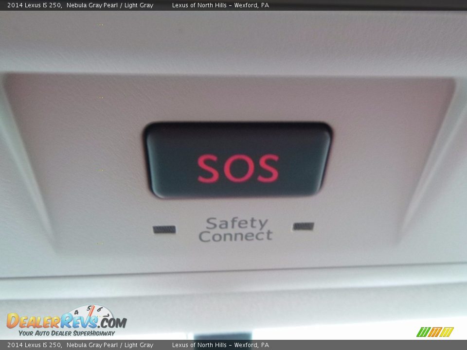 2014 Lexus IS 250 Nebula Gray Pearl / Light Gray Photo #21