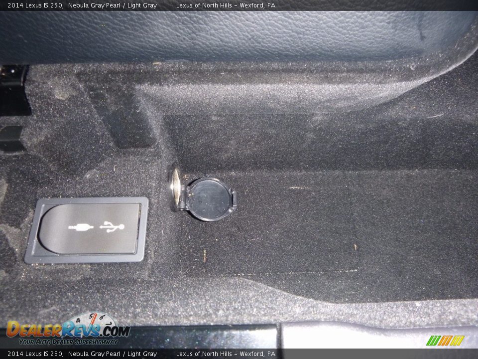 2014 Lexus IS 250 Nebula Gray Pearl / Light Gray Photo #24