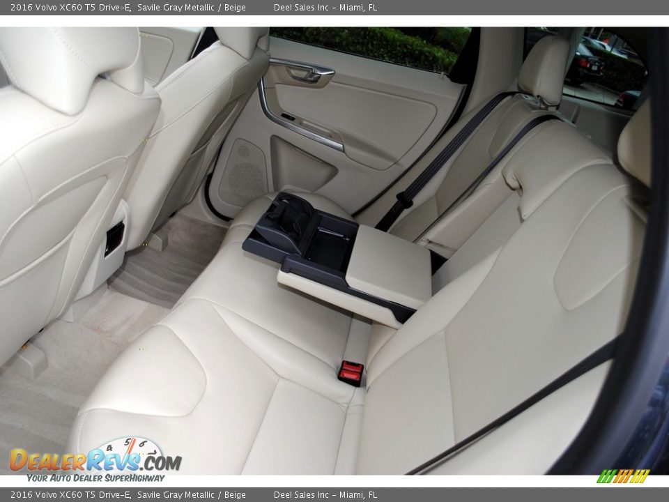 Rear Seat of 2016 Volvo XC60 T5 Drive-E Photo #12