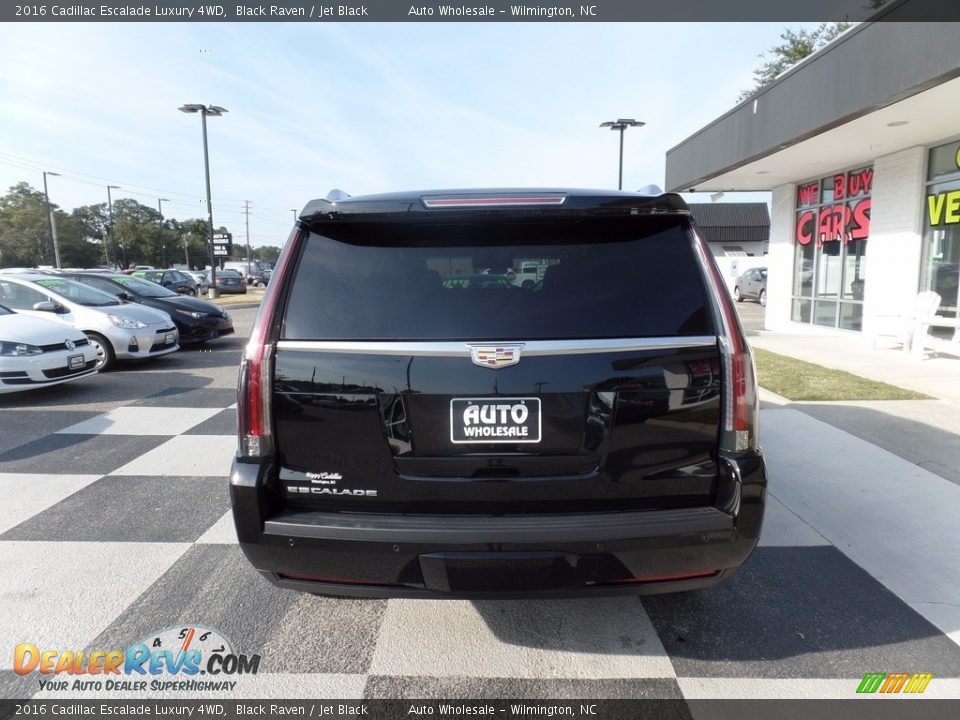 2016 Cadillac Escalade Luxury 4WD Black Raven / Jet Black Photo #4