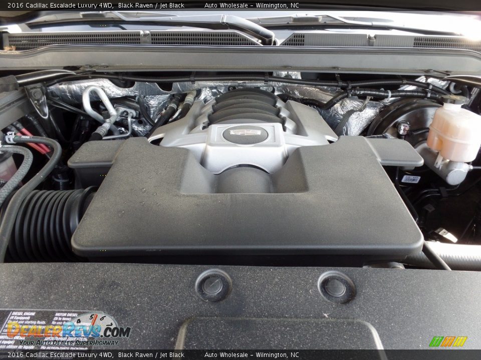 2016 Cadillac Escalade Luxury 4WD Black Raven / Jet Black Photo #6