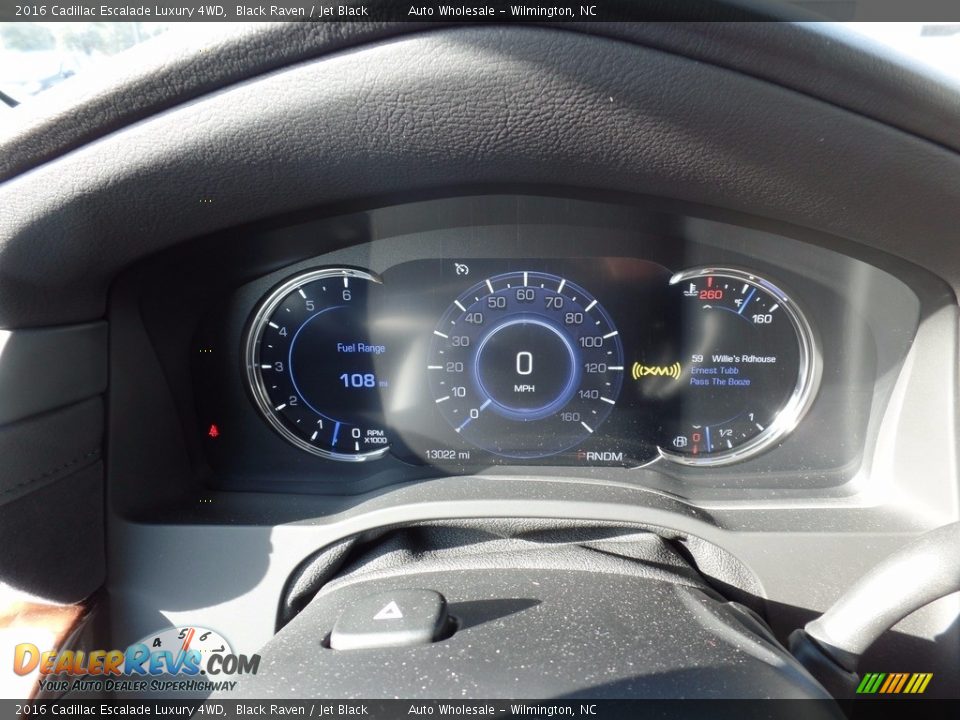 2016 Cadillac Escalade Luxury 4WD Black Raven / Jet Black Photo #17