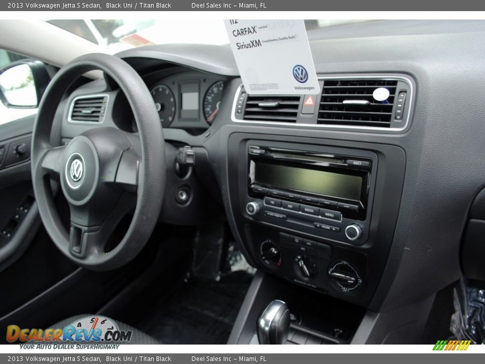 2013 Volkswagen Jetta S Sedan Black Uni / Titan Black Photo #19