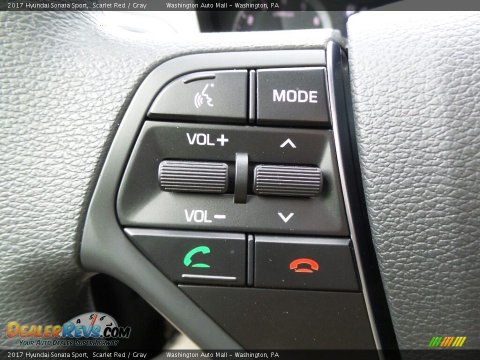 Controls of 2017 Hyundai Sonata Sport Photo #25