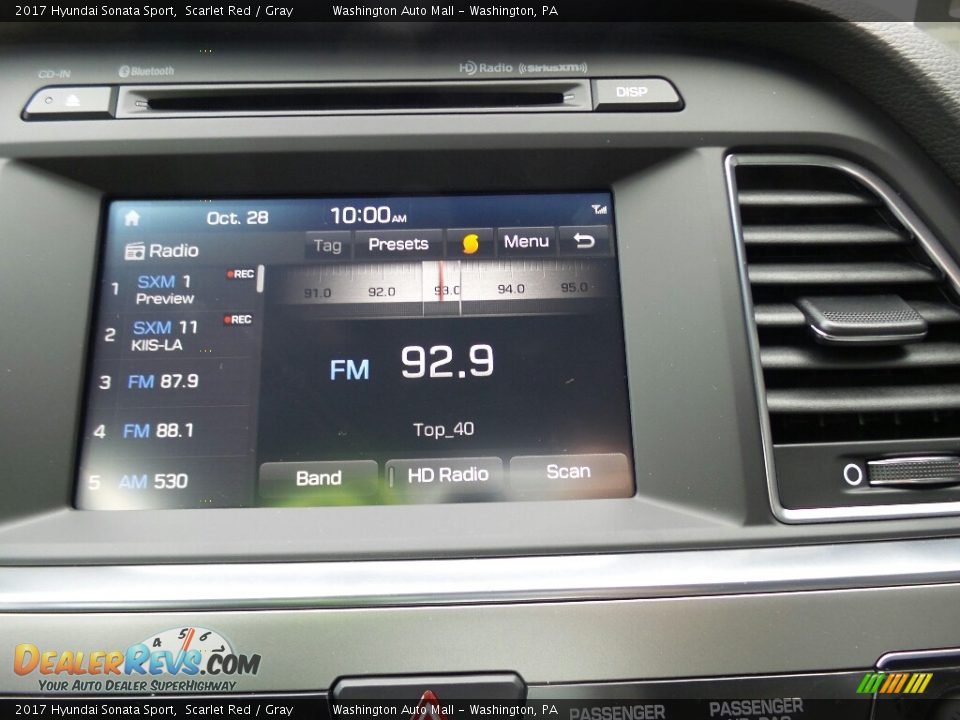 Audio System of 2017 Hyundai Sonata Sport Photo #29