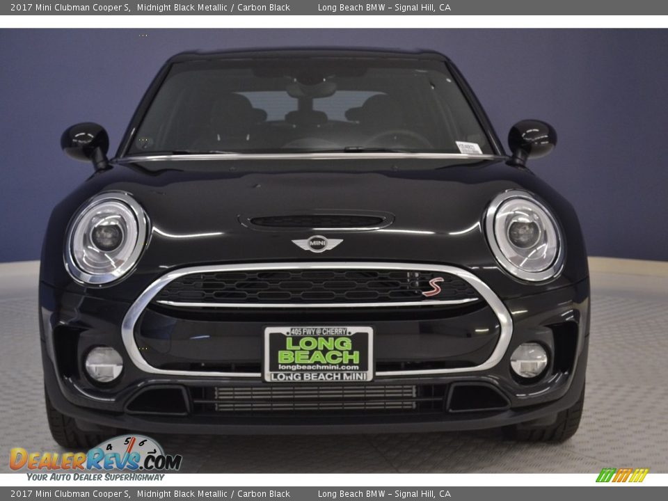2017 Mini Clubman Cooper S Midnight Black Metallic / Carbon Black Photo #2
