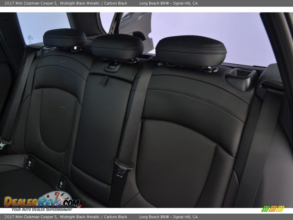 2017 Mini Clubman Cooper S Midnight Black Metallic / Carbon Black Photo #9
