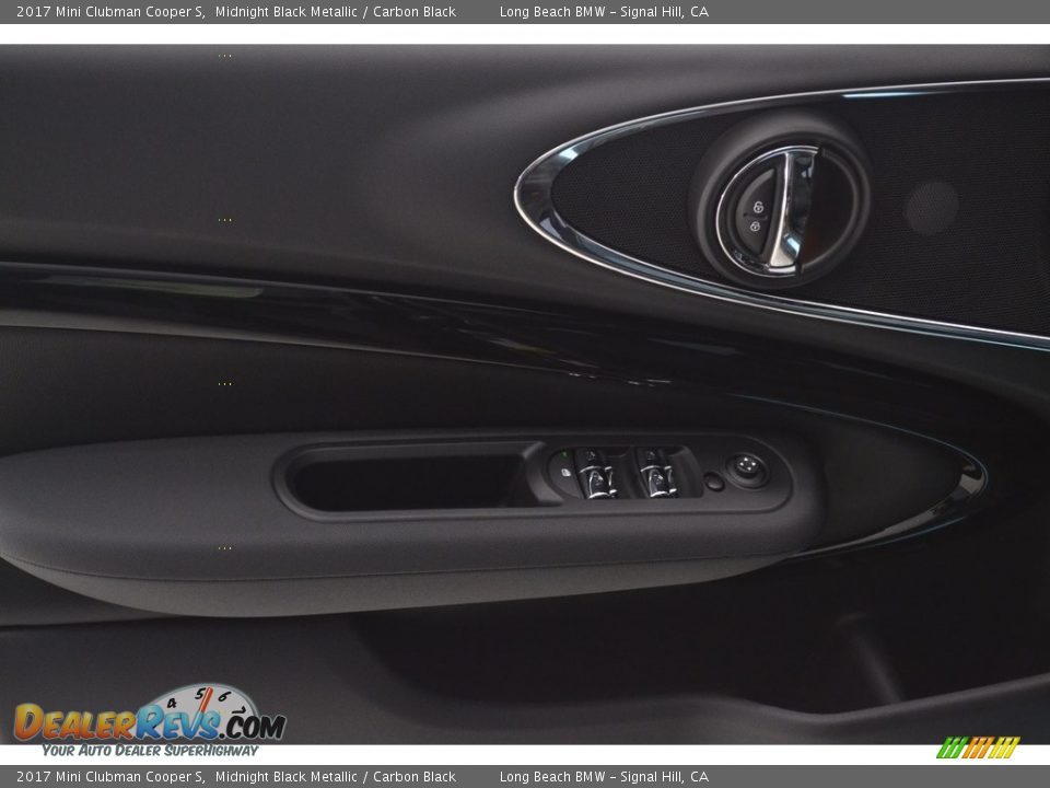 2017 Mini Clubman Cooper S Midnight Black Metallic / Carbon Black Photo #11