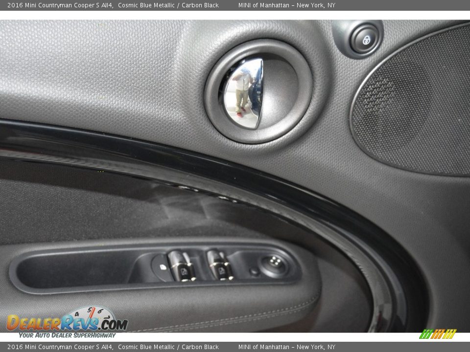 2016 Mini Countryman Cooper S All4 Cosmic Blue Metallic / Carbon Black Photo #7